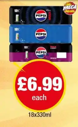 Premier Stores Pepsi offer