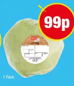 Premier Stores T&K's lettuce offer