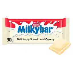 Iceland Milkybar White Chocolate Sharing Bar 90g offer