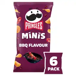 Iceland Pringles Minis BBQ Multipack Crisps 6x20g offer