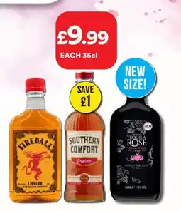 Bargain Booze Fireballs Liqueur offer