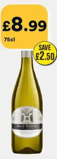 Bargain Booze Mud House Sauvignon Blanc offer