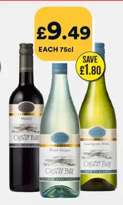 Bargain Booze Oyster Bay Merlot offer