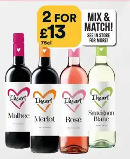 Bargain Booze Iheart wine offer