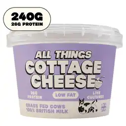 Iceland ALL THINGS Low Fat Cottage Cheese 240g offer