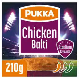 Iceland Pukka Chicken Balti Pie 210g offer