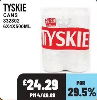 Bestway Tyskie cans offer