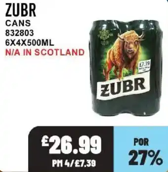 Bestway Zubr cans offer