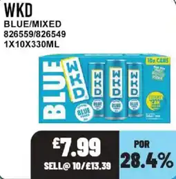 Bestway Wkd blue mixed offer