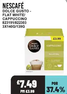 Bestway Nescafe dolce gusto cappuccino offer