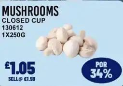 Bestway Mushrooms closed cup offer