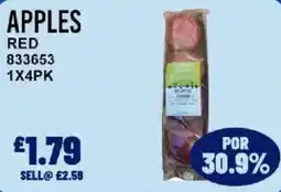 Bestway Red apples offer