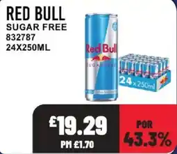 Bestway Red Bull sugar free offer