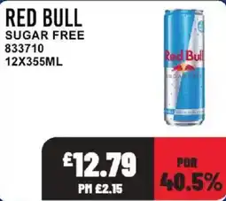 Bestway Red Bull sugar free offer