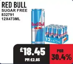 Bestway Red Bull sugar free offer
