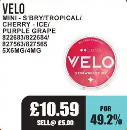 Bestway Velo strawberry ice offer