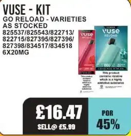 Bestway Vuse kit offer