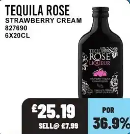 Bestway Tequila Rose strawberry cream liqueur offer