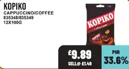 Bestway Kopiko cappuccino/coffee offer