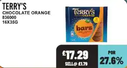 Bestway Terry's chocolate orange bars offer