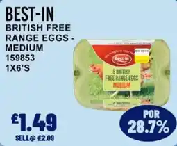 Bestway Best-in british free range eggs offer