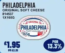 Bestway Philadelphia original soft cheese offer