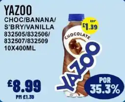 Bestway Yazoo chocolate offer