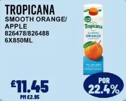 Bestway Tropicana smooth orange apple offer