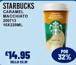 Bestway Starbucks caramel macchiato offer