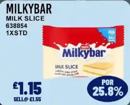 Bestway Milkybar milk slice offer