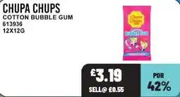 Bestway Chupa Chups cotton bubble gum offer