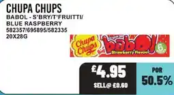 Bestway Chupa Chups blue raspberry offer