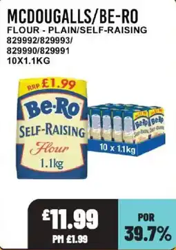 Bestway Be-ro self-raising flour offer