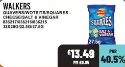 Bestway Walkers squares offer