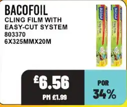 Bestway Bacofoil cling film with easy-cut system offer