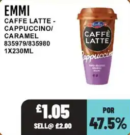 Bestway Emmi caffe latte offer