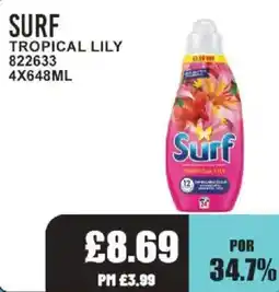 Bestway Surf tropical lily offer