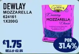 Bestway Dewlay mozzarella offer