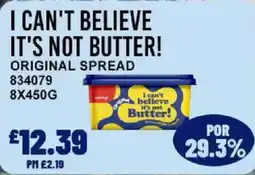 Bestway I Can't Believe It's Not Butter! Original Spread offer