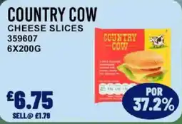 Bestway Country cow cheese slices offer