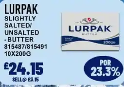 Bestway Lurpak butter offer