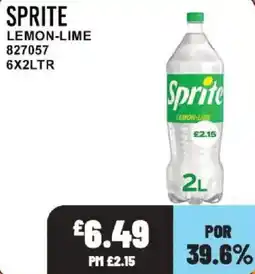 Bestway Sprite lemon-lime offer
