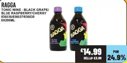 Bestway Ragga tonic wine offer