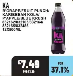 Bestway Ka sparkling black grape offer