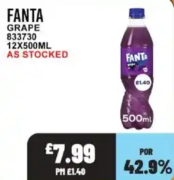 Bestway Fanta grape offer