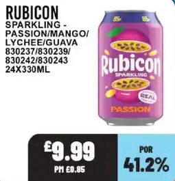 Bestway Rubicon sparkling passion offer