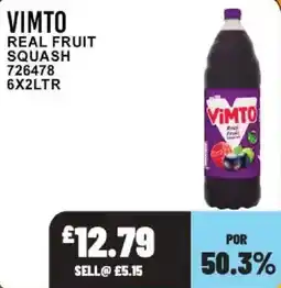 Bestway Vimto real fruit squash offer