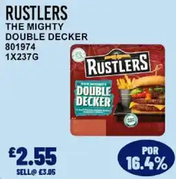 Bestway Rustlers the mighty double decker offer