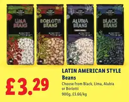 Lidl Latin american style beans offer