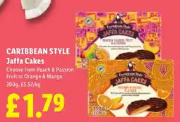 Lidl Caribbean Style Jaffa Cakes offer